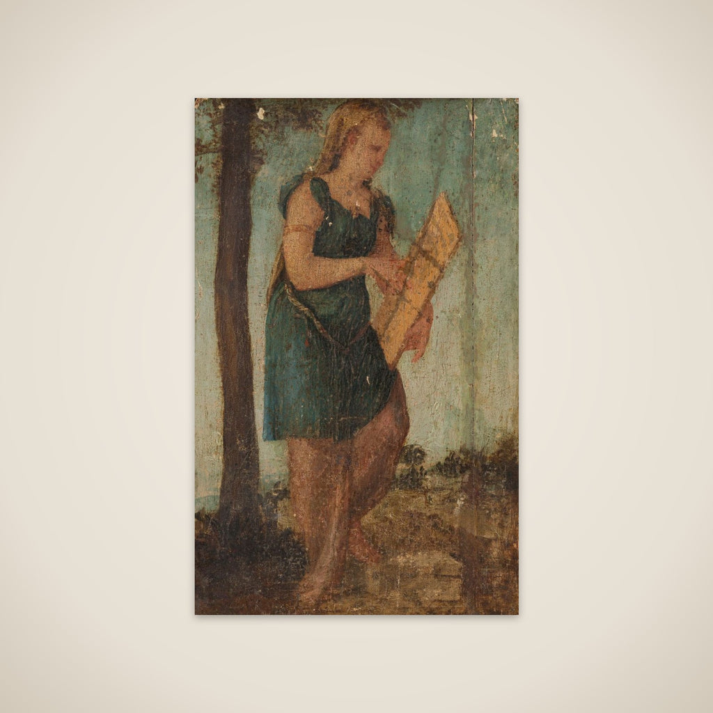 Woman with Shield unframed print