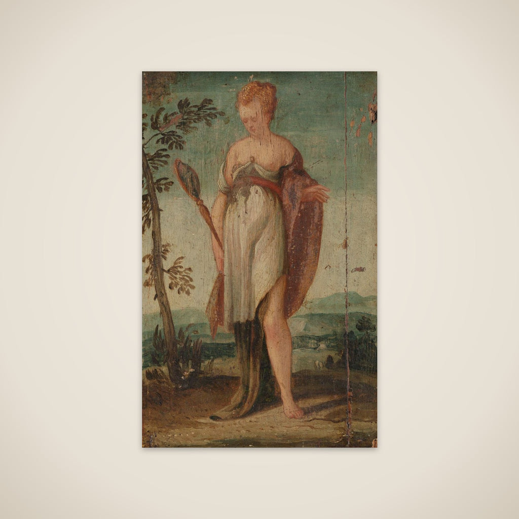 Woman with Mirror unframed print