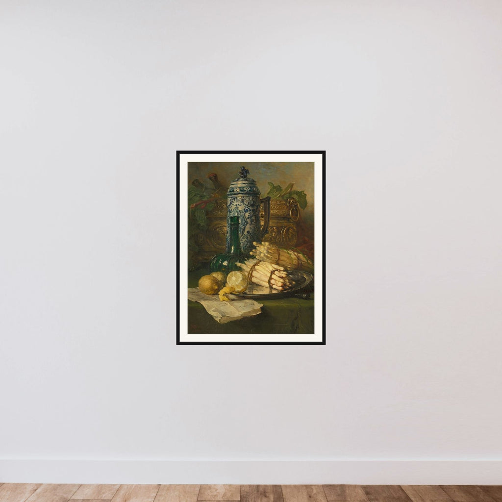Still life with kan van steengoed framed — shown to scale