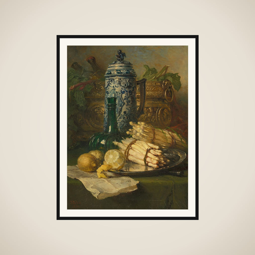 Still life with kan van steengoed framed
