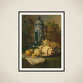 Still life with kan van steengoed framed