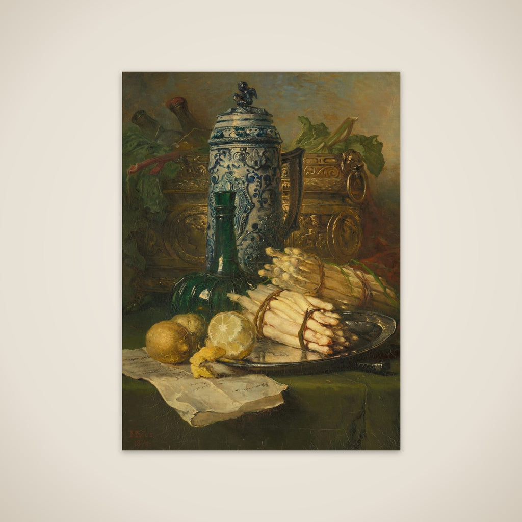 Still life with kan van steengoed unframed print