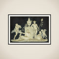 Bacchic Scene framed
