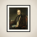 Portrait of a Man, perhaps Petrus Augustus de Genestet (1829-1861) framed