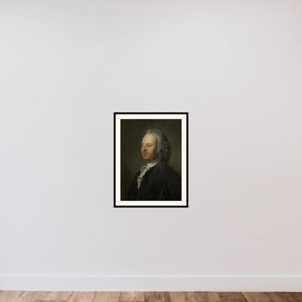 Antoni Warin (1712-64). Schepen van Amsterdam framed — shown to scale