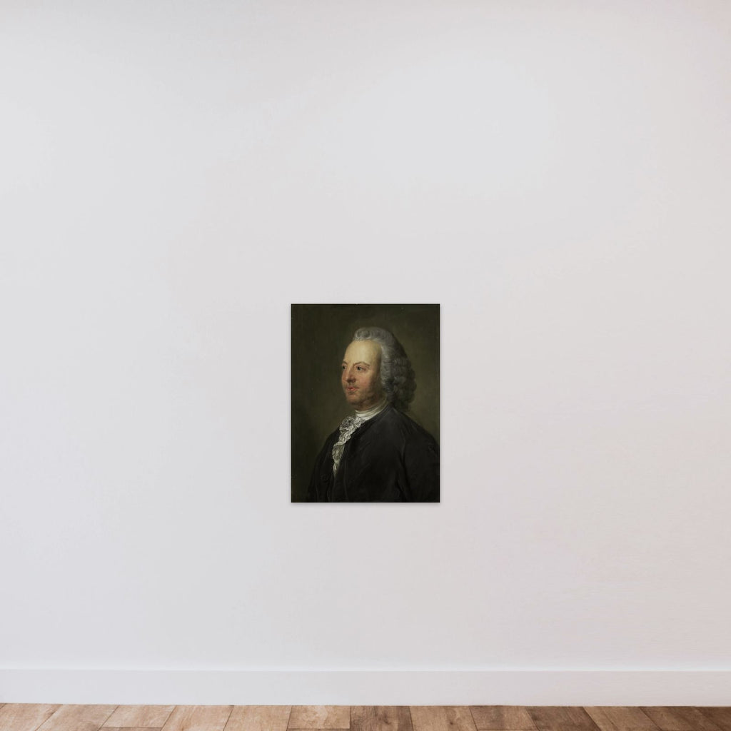 Antoni Warin (1712-64). Schepen van Amsterdam unframed — shown to scale