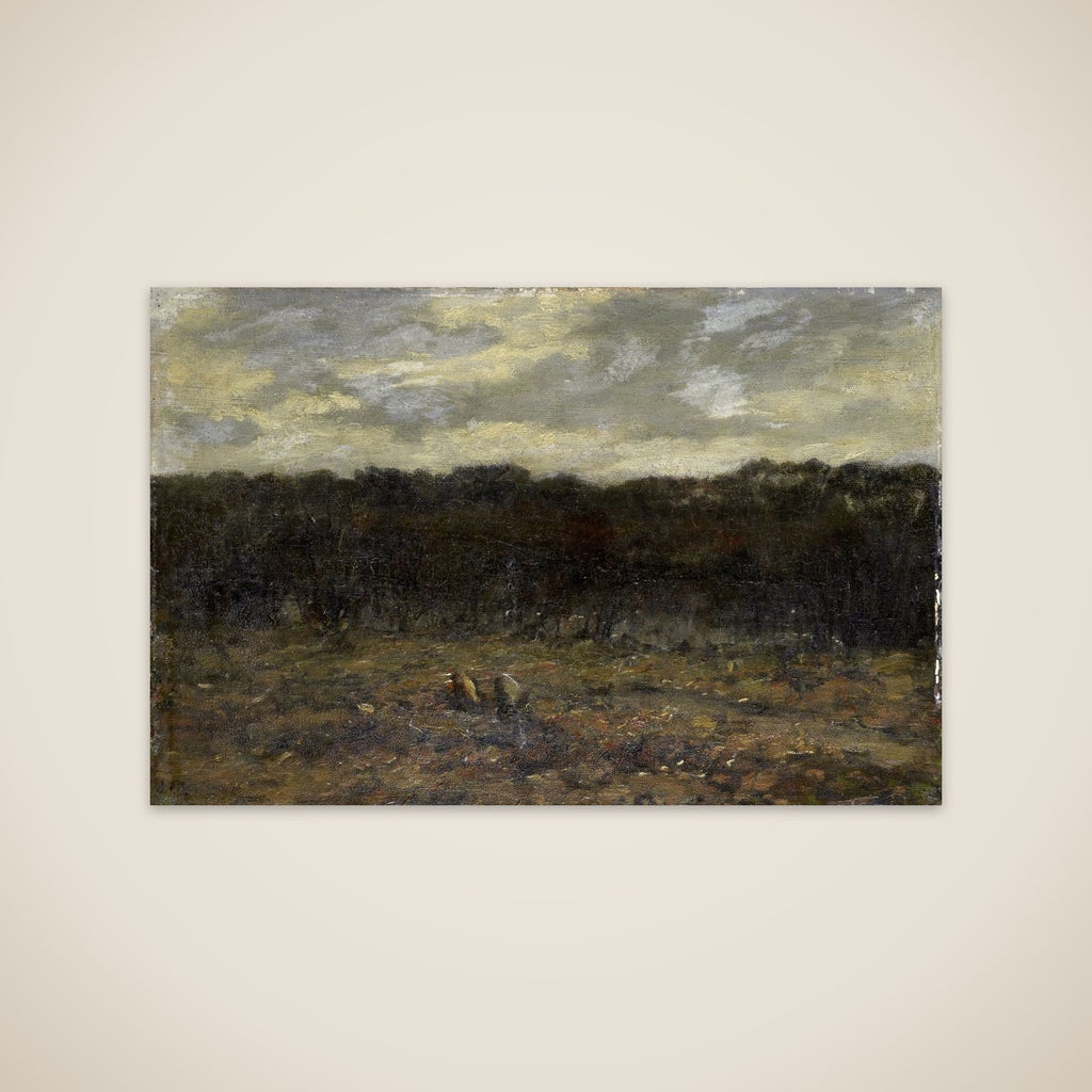 Vennetje op de heide unframed print