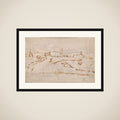 The Edge of a City framed