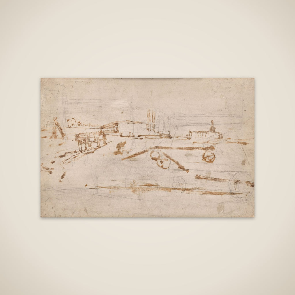 The Edge of a City unframed print