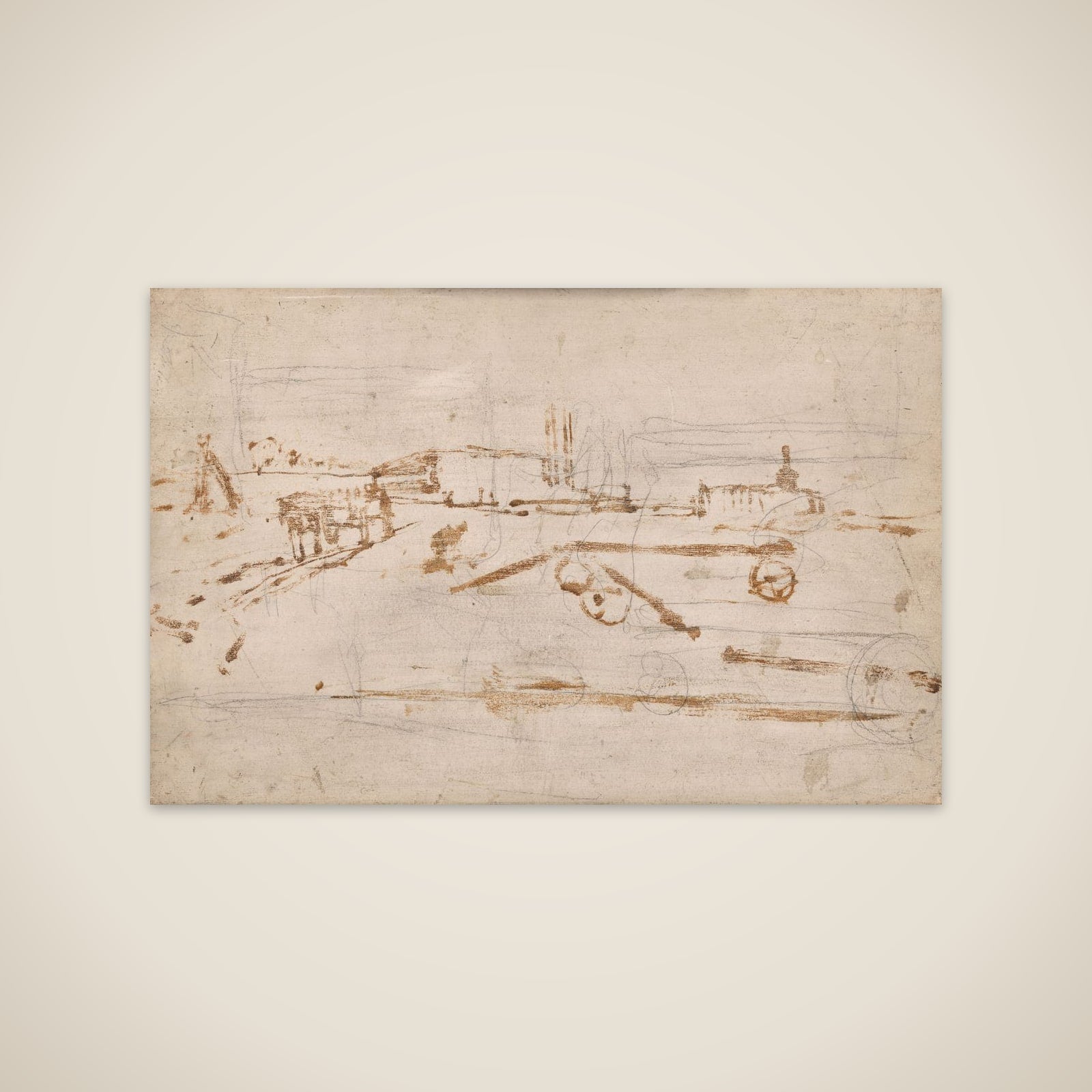 The Edge of a City unframed print