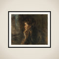 'Meditation' framed