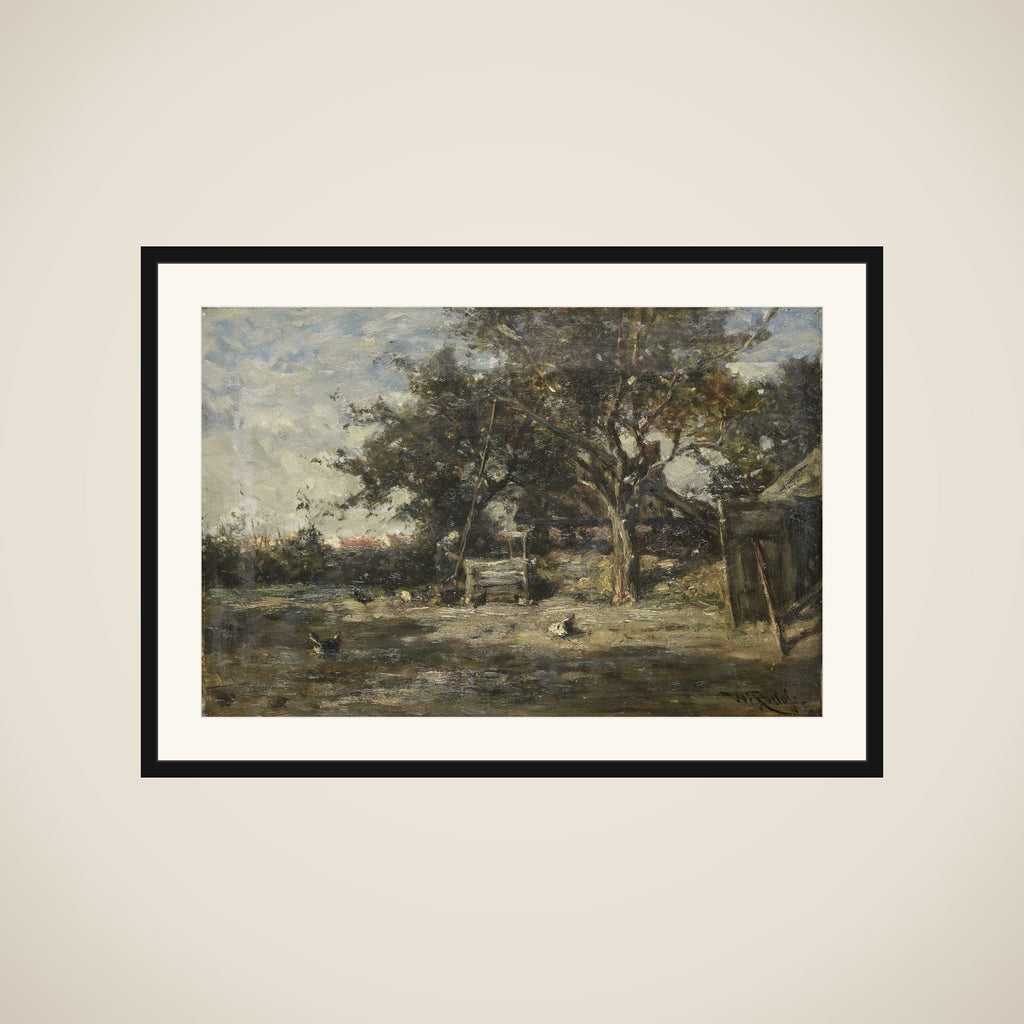 Boerenerf bij Noorden framed