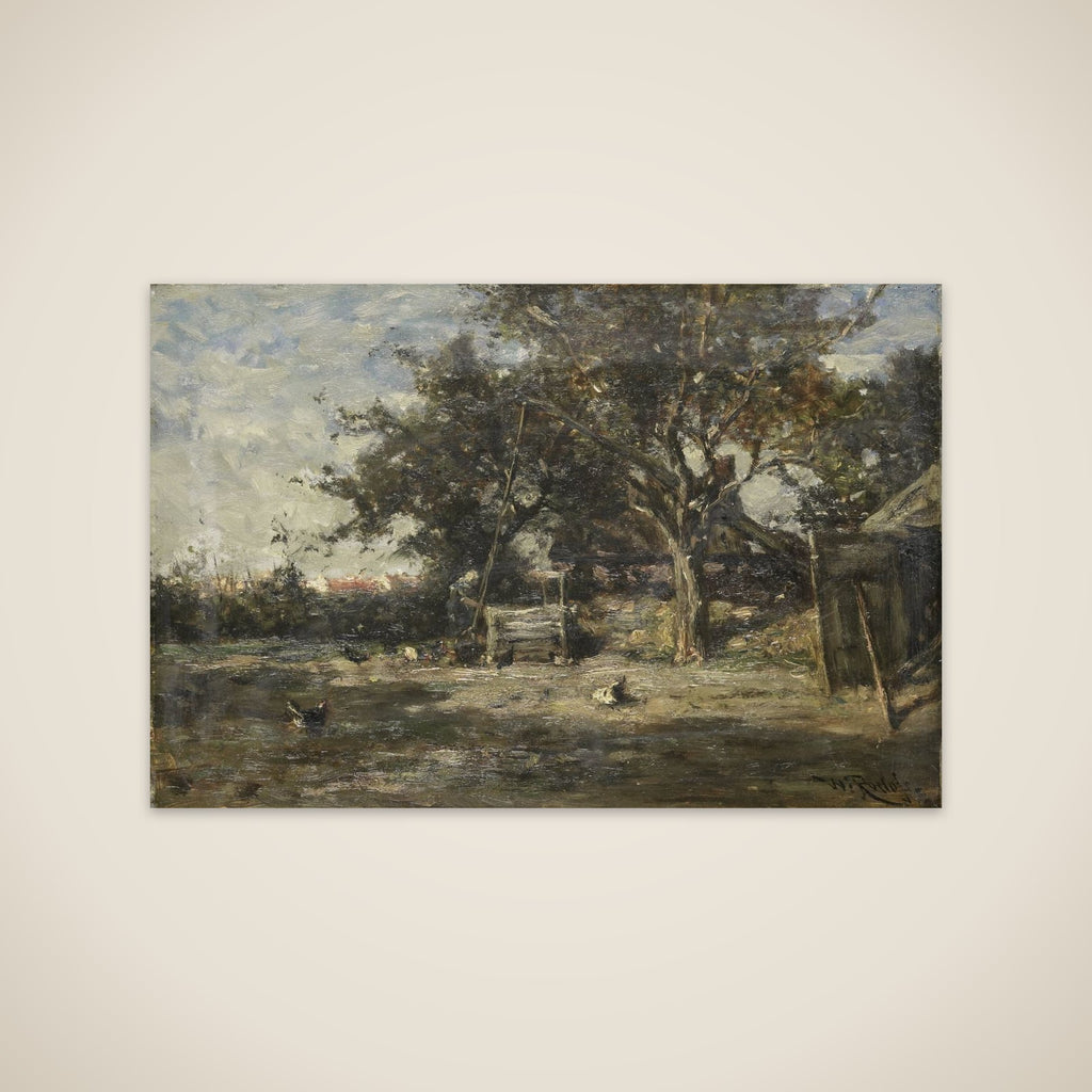 Boerenerf bij Noorden unframed print