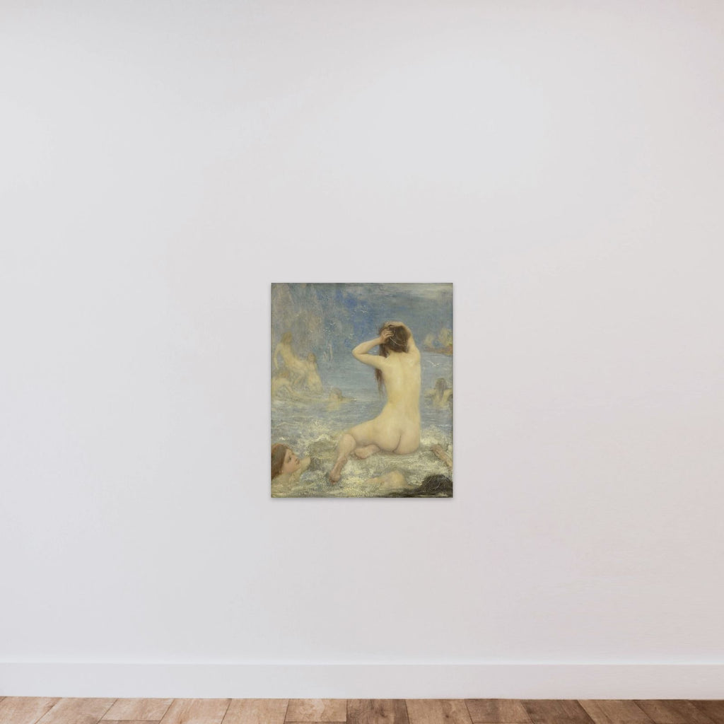 De Sirenen unframed — shown to scale