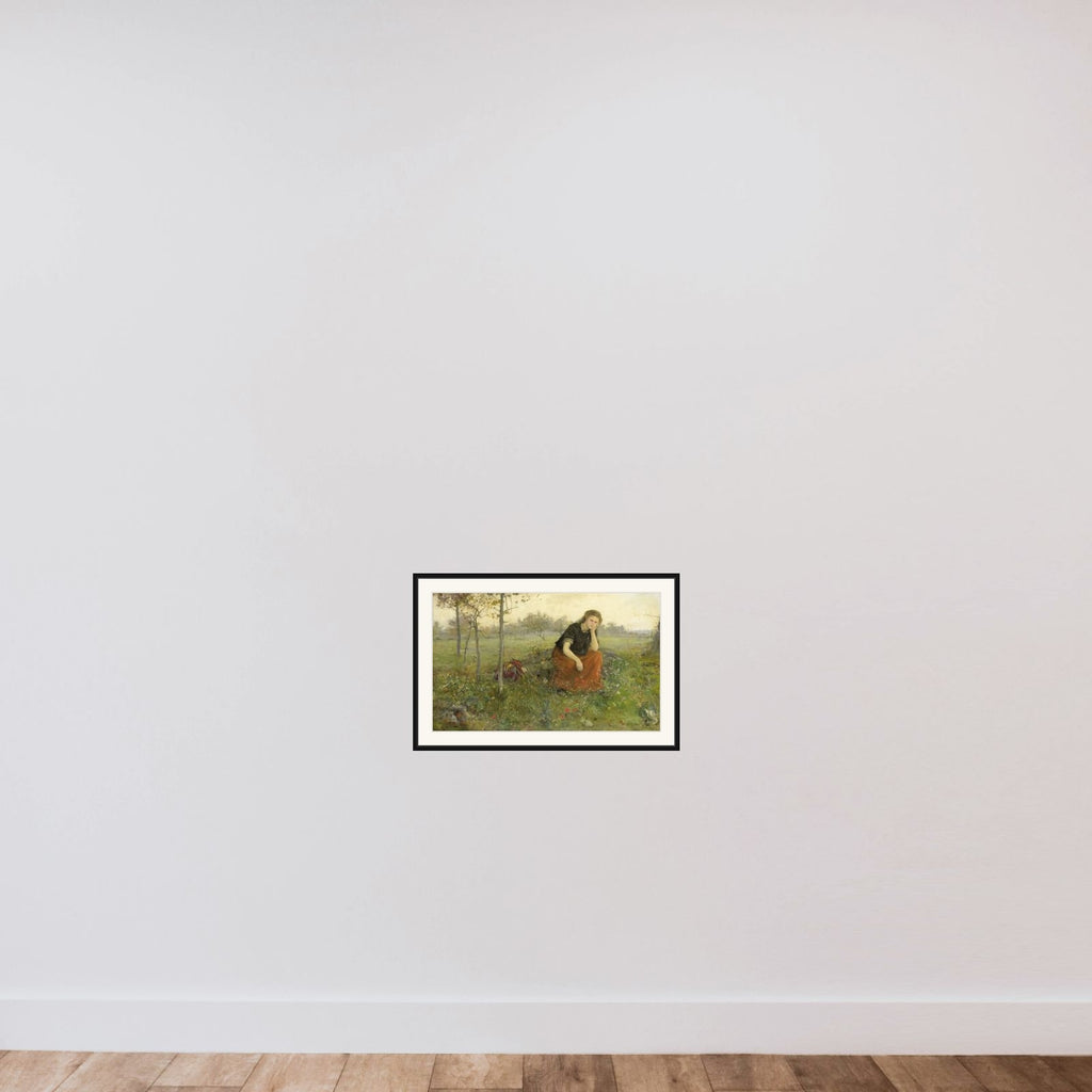 Vluchtelinge framed — shown to scale