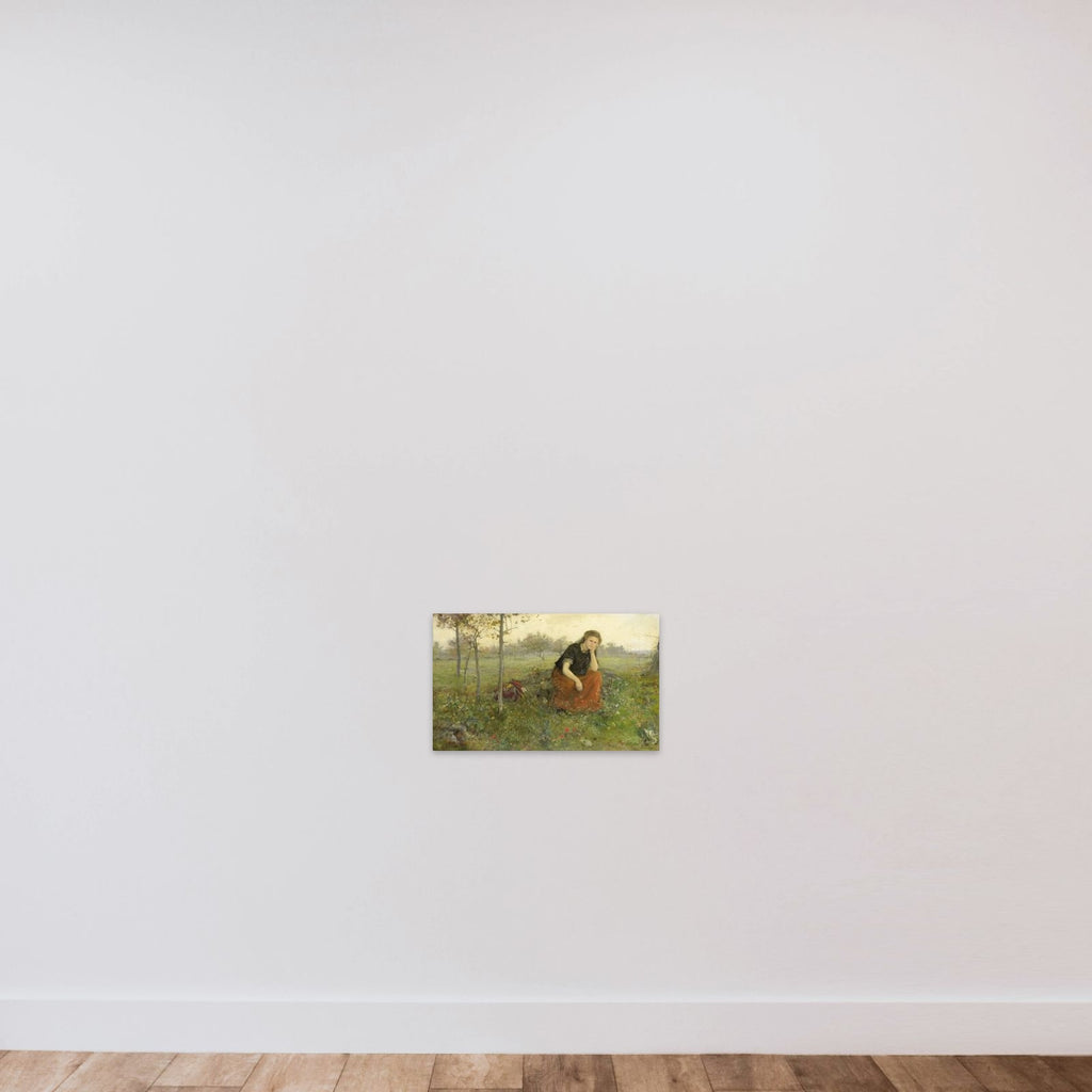 Vluchtelinge unframed — shown to scale