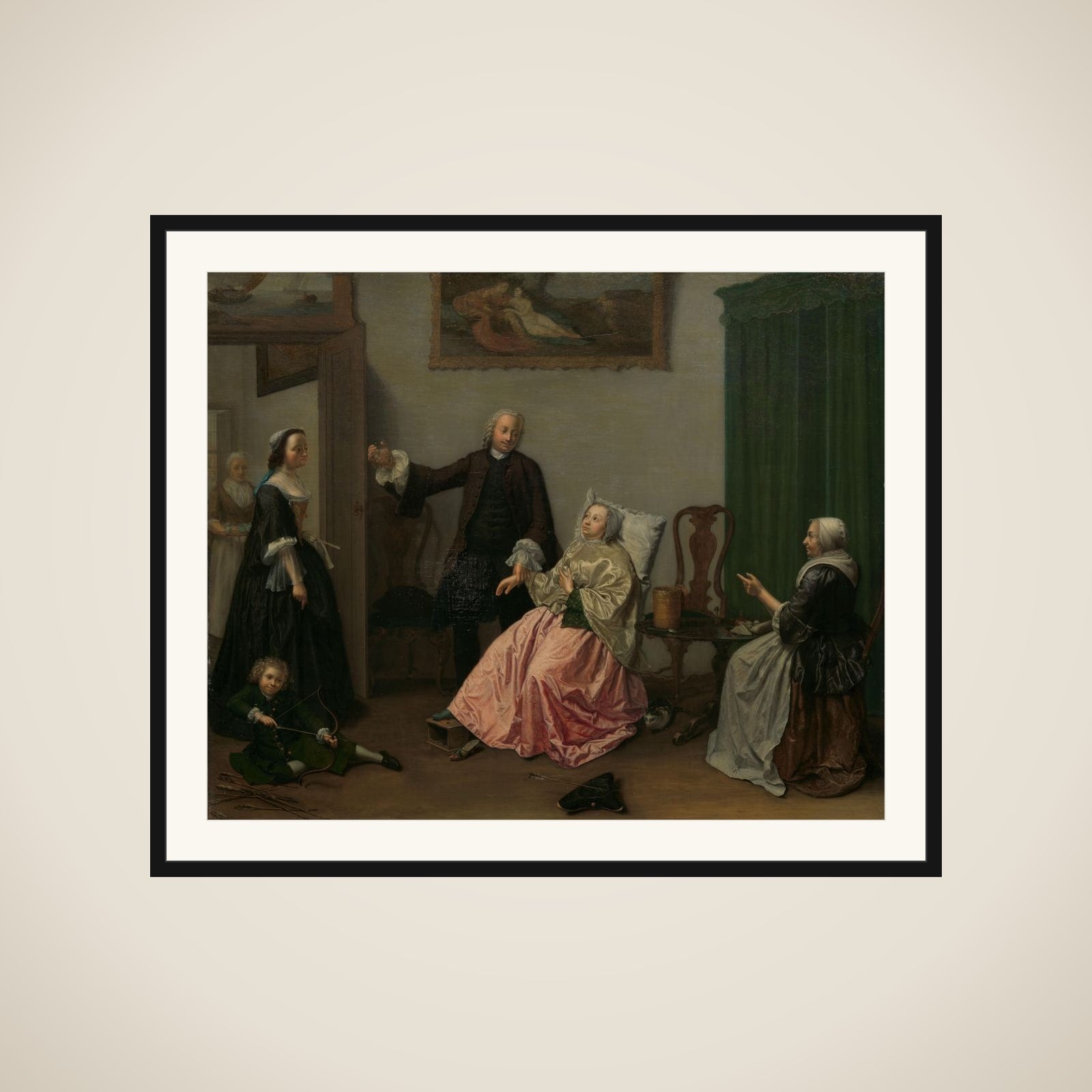 The Doctor’s Visit framed