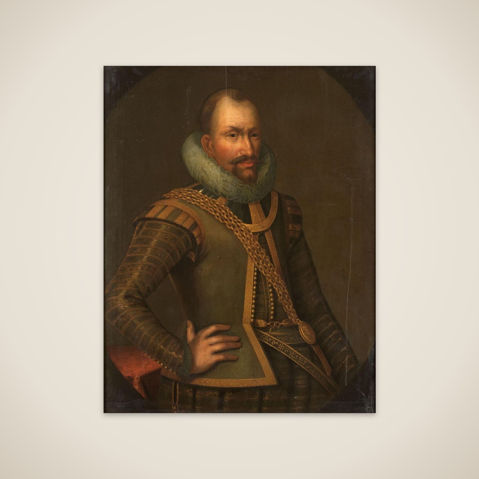 Portrait of Gerard Reynst, Governor-General of the Dutch East Indies unframed print