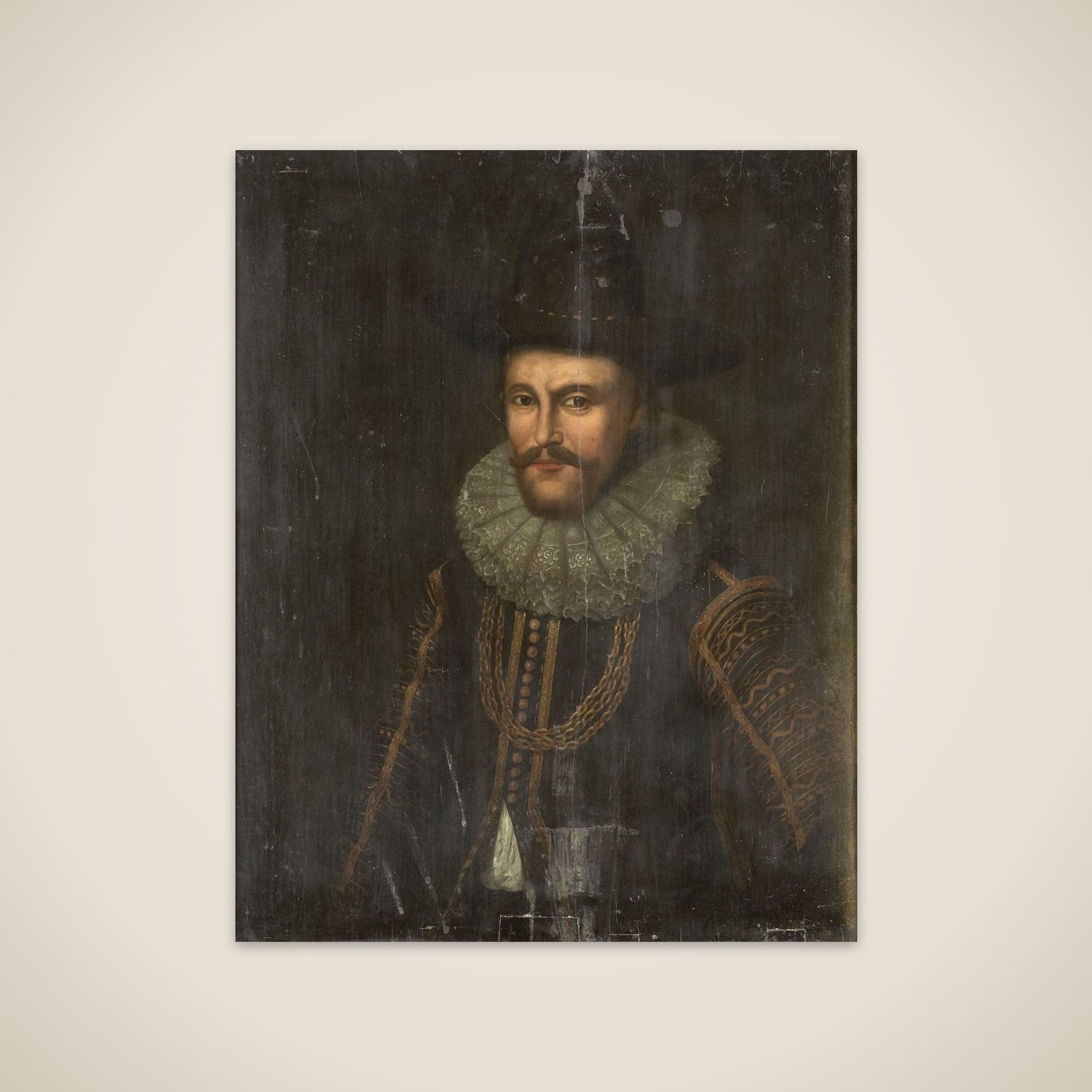Portrait of Laurens Reael, Governor-General of the Dutch East Indies unframed print