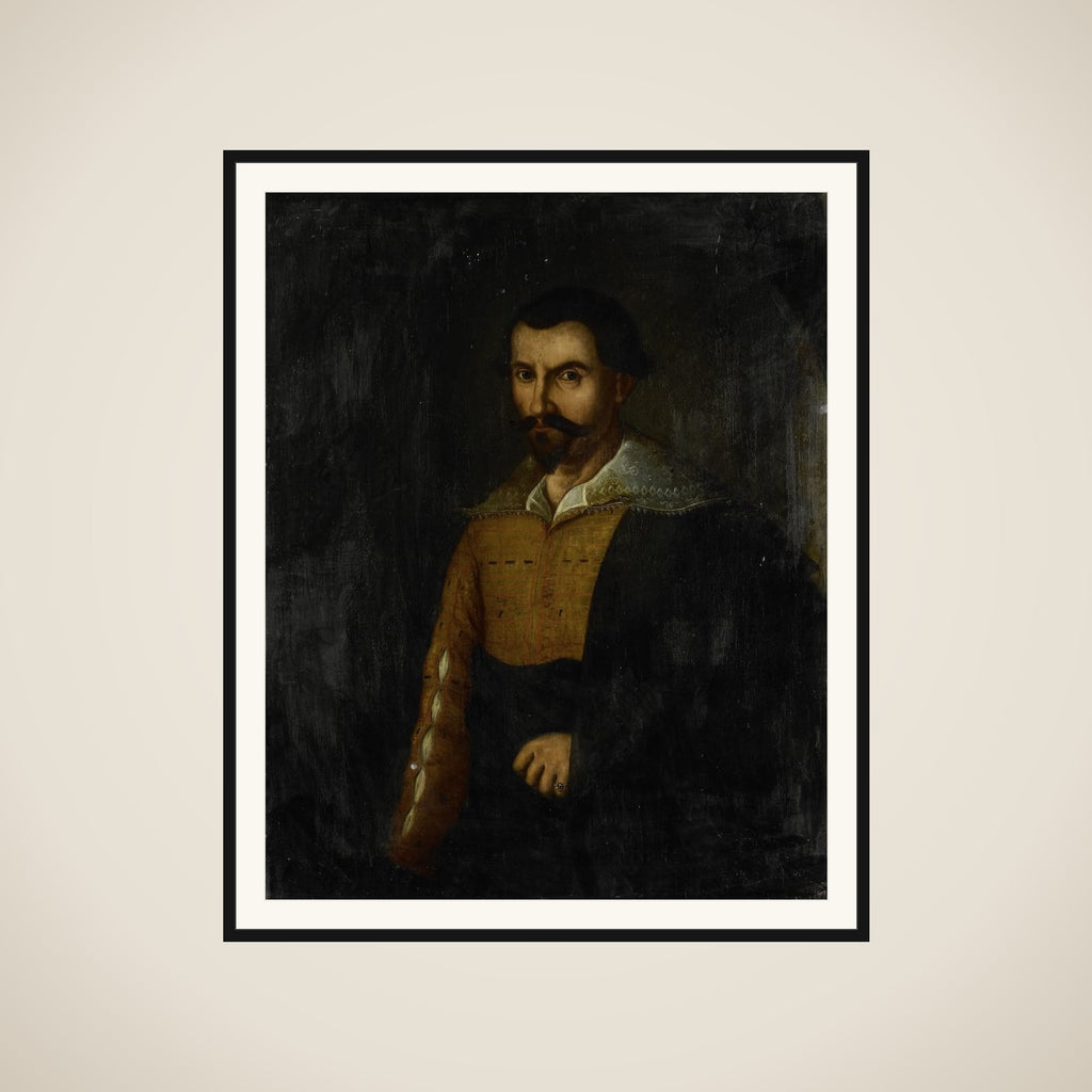Portrait of Pieter de Carpentier, Governor-General of the Dutch East Indies framed