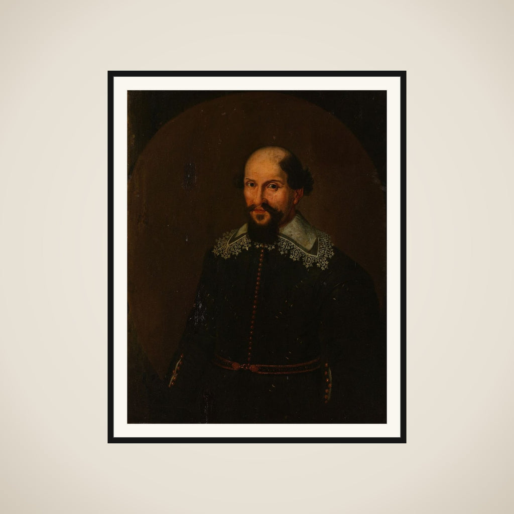 Portrait of Jacques Specx, Governor-General of the Dutch East Indies framed