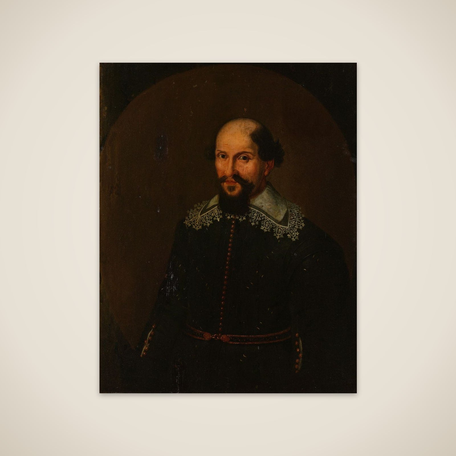 Portrait of Jacques Specx, Governor-General of the Dutch East Indies unframed print