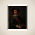 Portrait of Cornelis van der Lijn, Governor-General of the Dutch East Indies framed