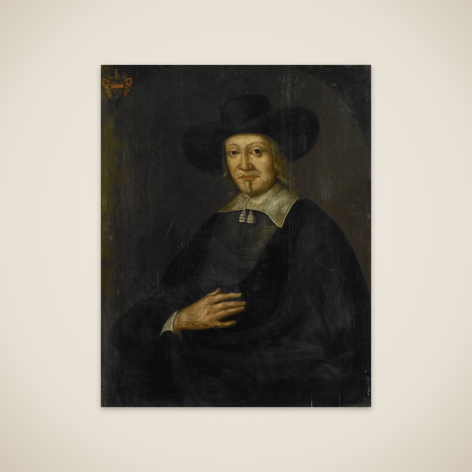 Portrait of Karel Reyniersz, Governor-General of the Dutch East Indies unframed print