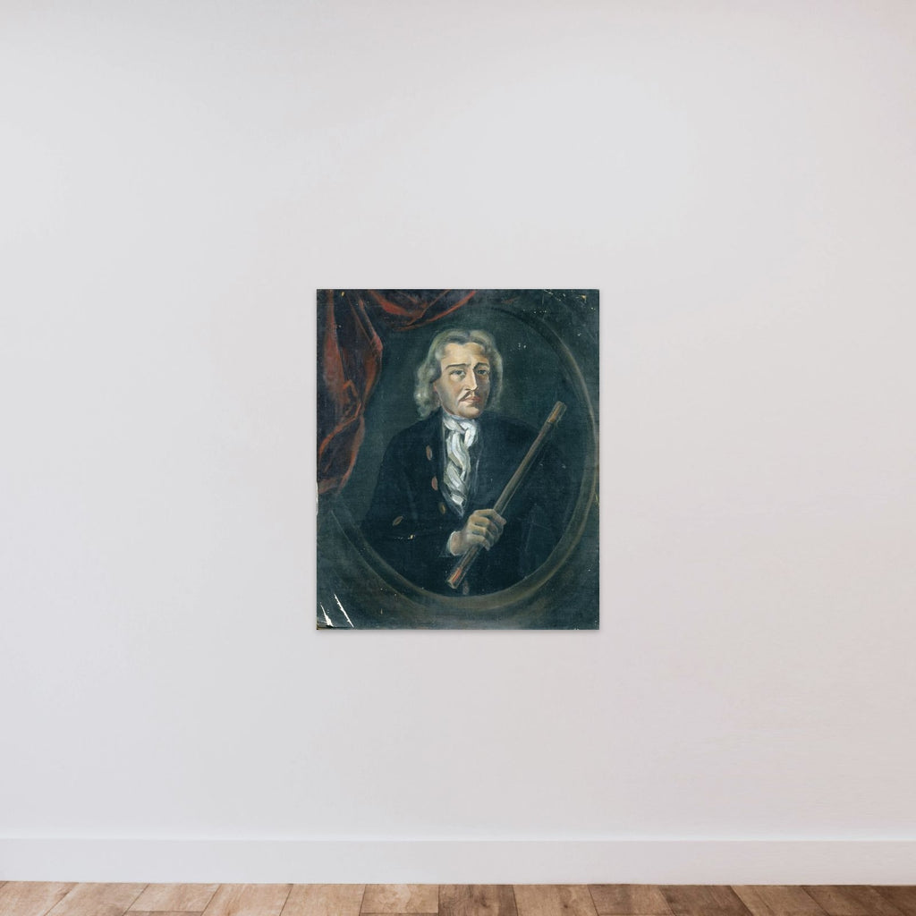 Joan van Hoorn (1653-1711). Gouverneur-generaal (1704-09) unframed — shown to scale