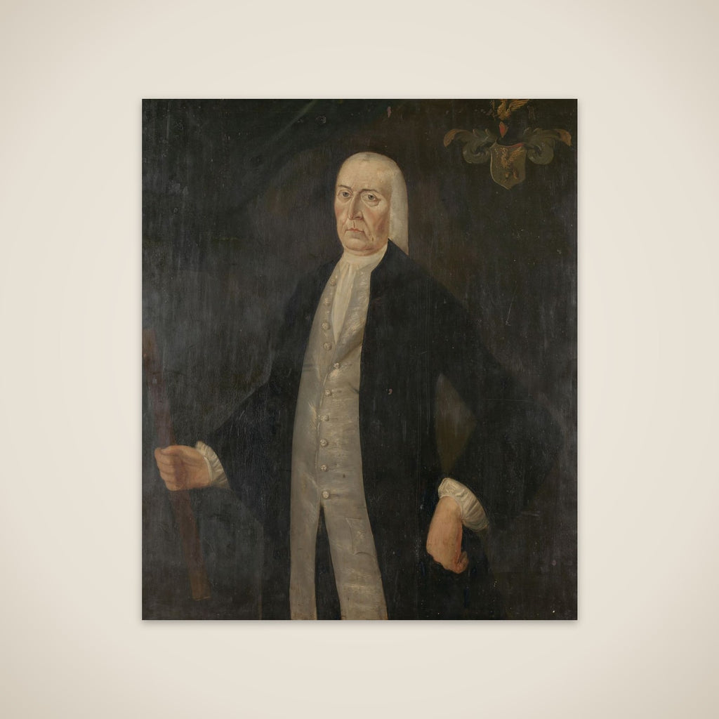 Portrait of Jeremias van Riemsdijk, Governor-General of the Dutch East India Company unframed print