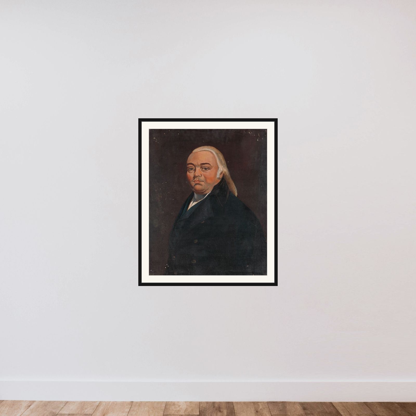 Sebastiaan Cornelis Nederburgh (1762-1811). Commissaris-generaal (1791-99) framed — shown to scale