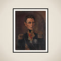 Jonkheer Jan Willem Janssens (1762-1838). Gouverneur-generaal (1811-12) framed