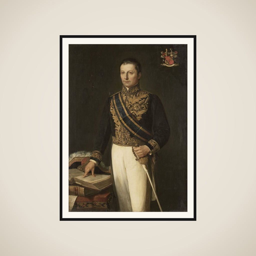 Cornelis Theodorus Elout (1767-1841). Commissaris-generaal (1816-19) framed