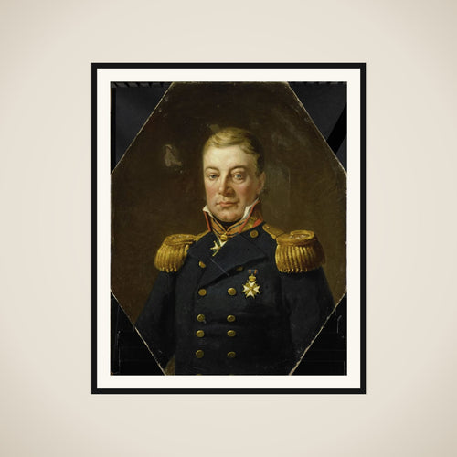 Arnold Adriaan Buyskes (1771-1838). Commissaris-generaal (1816-19) framed