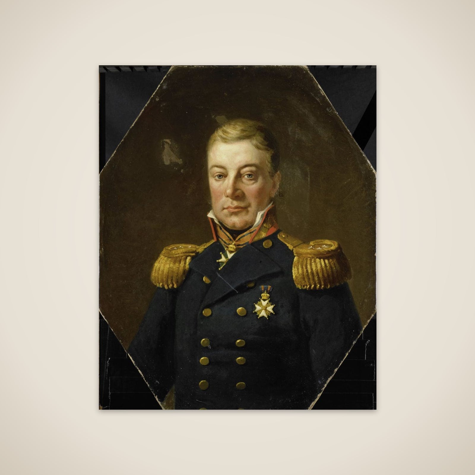 Arnold Adriaan Buyskes (1771-1838). Commissaris-generaal (1816-19) unframed print