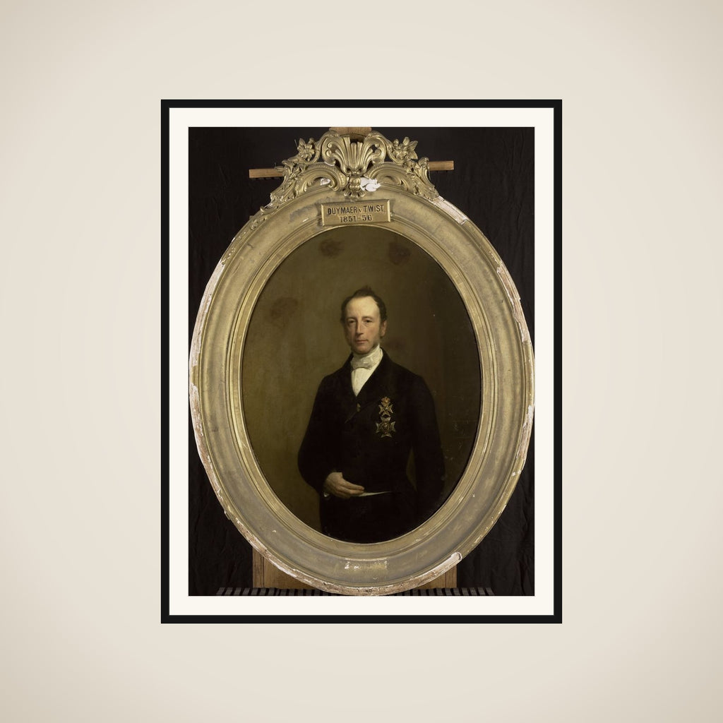 Albertus Jacob Duymaer van Twist (1809-87). Gouverneur-generaal (1851-55) framed