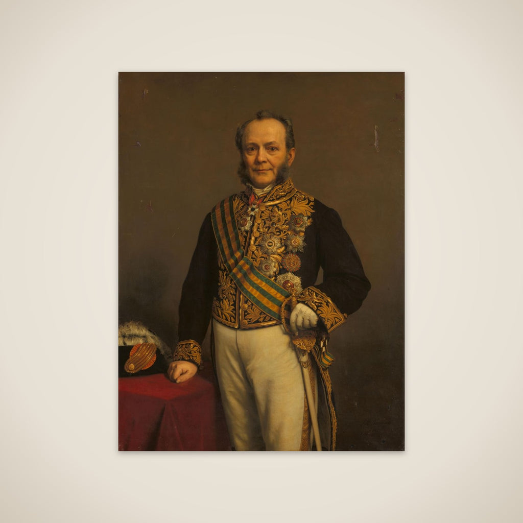 Pieter Mijer (1812-81). Gouverneur-generaal (1866-71) unframed print