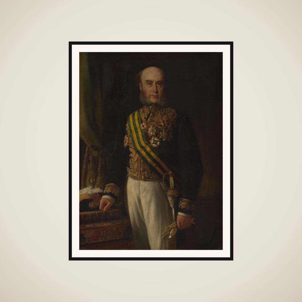 James Loudon (1824-1900). Gouverneur-generaal (1871-75) framed