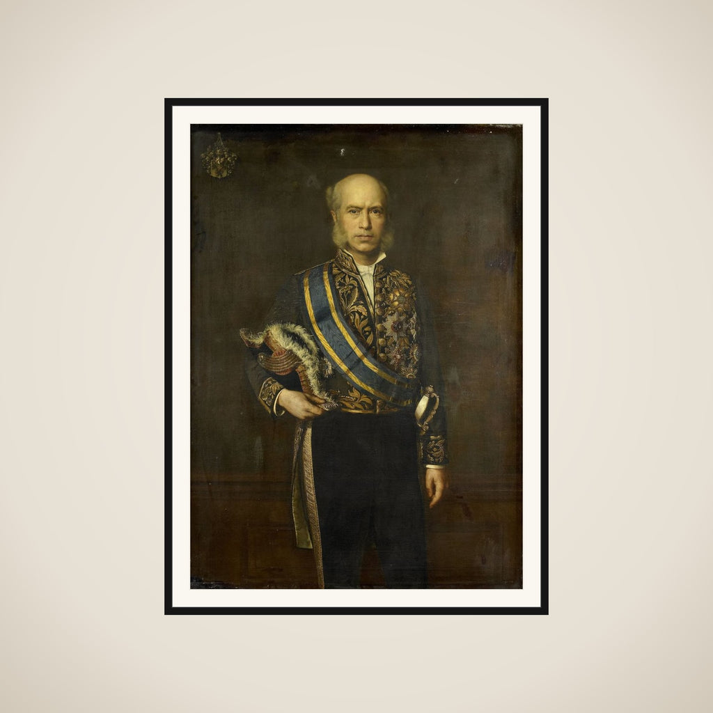 Johan Wilhelm van Lansberge (1830-1906). Gouverneur-generaal (1875-1880) framed