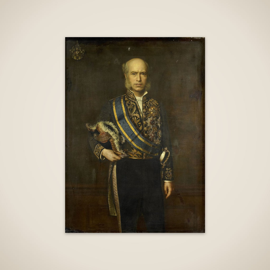 Johan Wilhelm van Lansberge (1830-1906). Gouverneur-generaal (1875-1880) unframed print