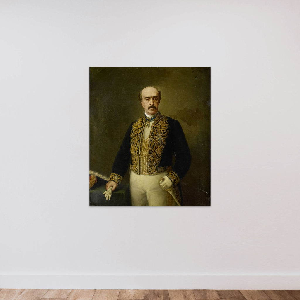 Otto van Rees (1823-92). Gouverneur-generaal (1884-88) unframed — shown to scale