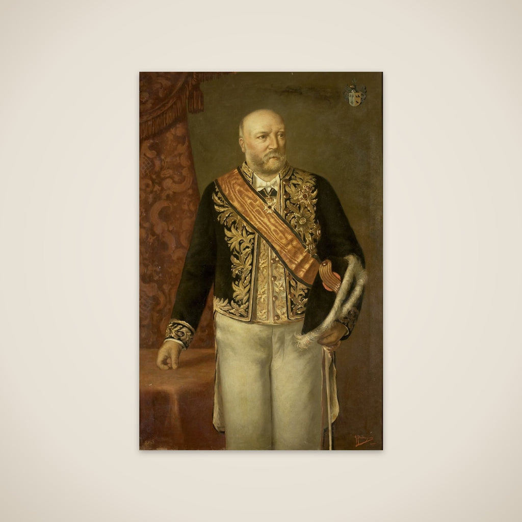 Cornelis Pijnacker Hordijk (1847-1908). Gouverneur-generaal (1888-93) unframed print