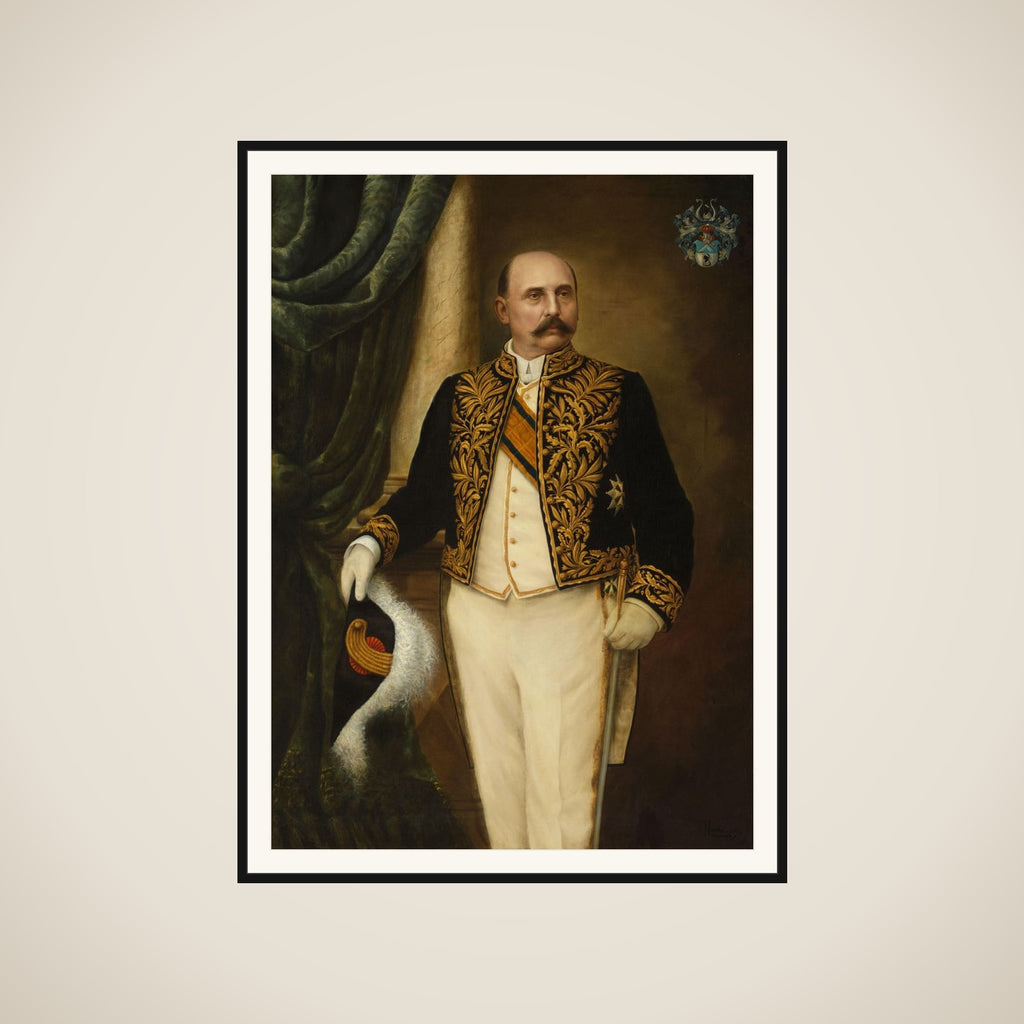 Johannes Benedictus van Heutsz (1851-1924). Gouverneur-generaal (1904-09) framed