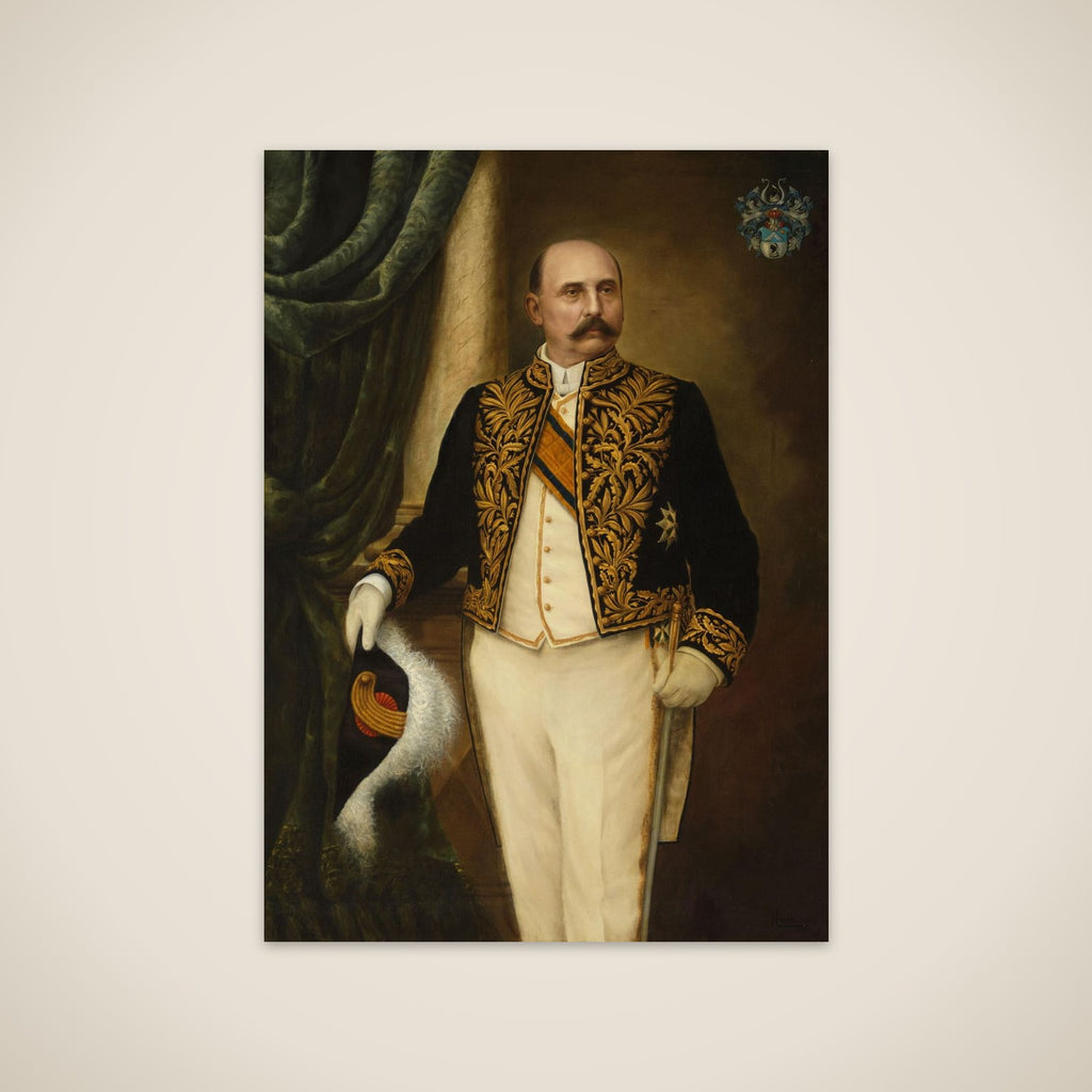 Johannes Benedictus van Heutsz (1851-1924). Gouverneur-generaal (1904-09) unframed print