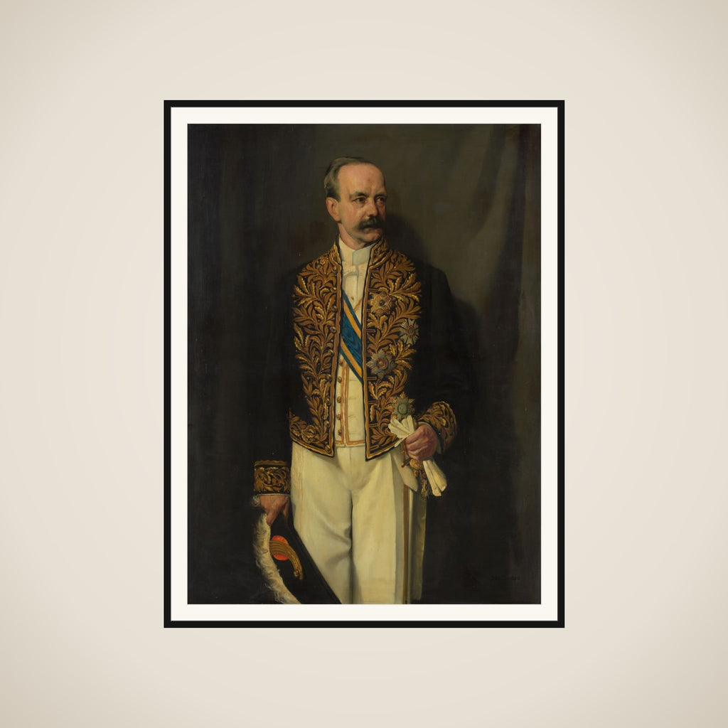 Alexander Willem Frederik Idenburg (1861-1935). Gouverneur-generaal (1909-16) framed