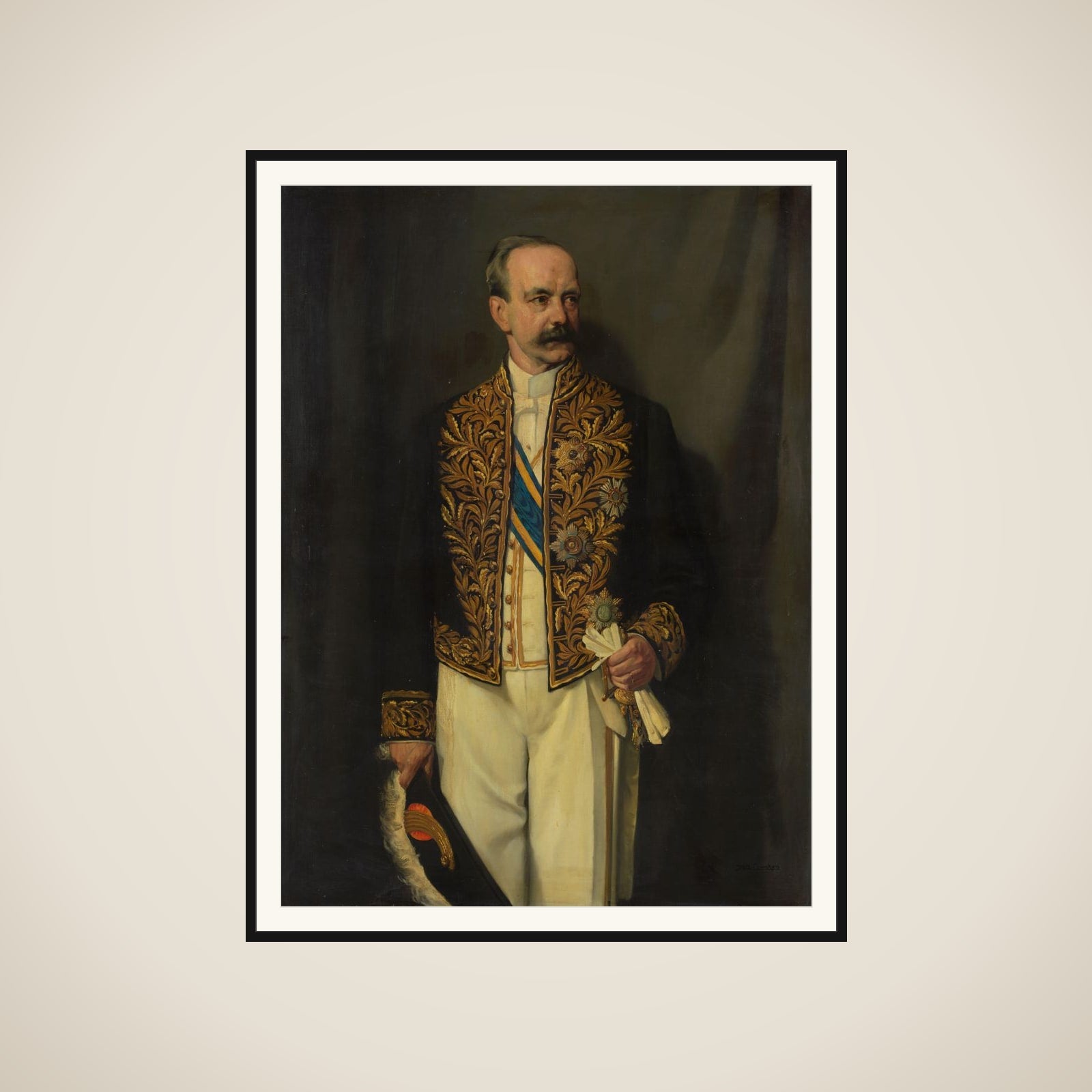 Alexander Willem Frederik Idenburg (1861-1935). Gouverneur-generaal (1909-16) framed