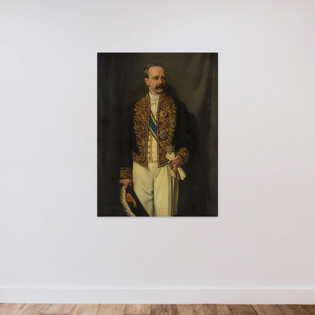 Alexander Willem Frederik Idenburg (1861-1935). Gouverneur-generaal (1909-16) unframed — shown to scale