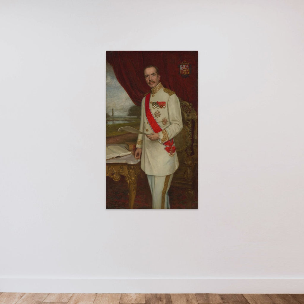 Johan Paul Graaf van Limburg Stirum (1873-1948). Gouverneur-generaal (1916-21) unframed — shown to scale