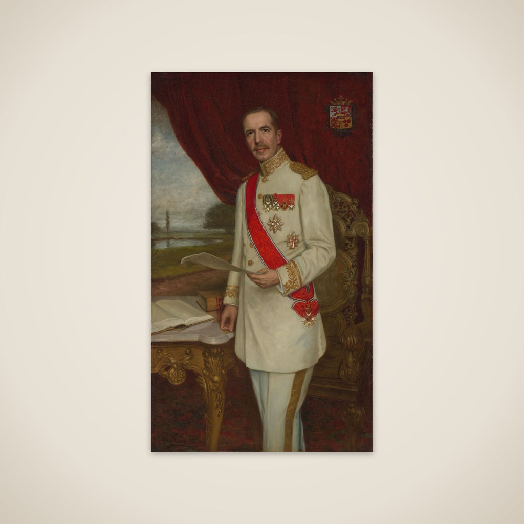 Johan Paul Graaf van Limburg Stirum (1873-1948). Gouverneur-generaal (1916-21) unframed print