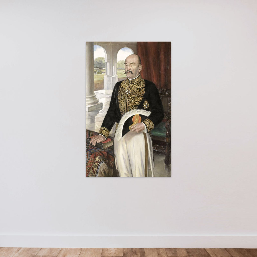 Dirk Fock (1858-1941). Gouverneur-generaal (1921-26) unframed — shown to scale